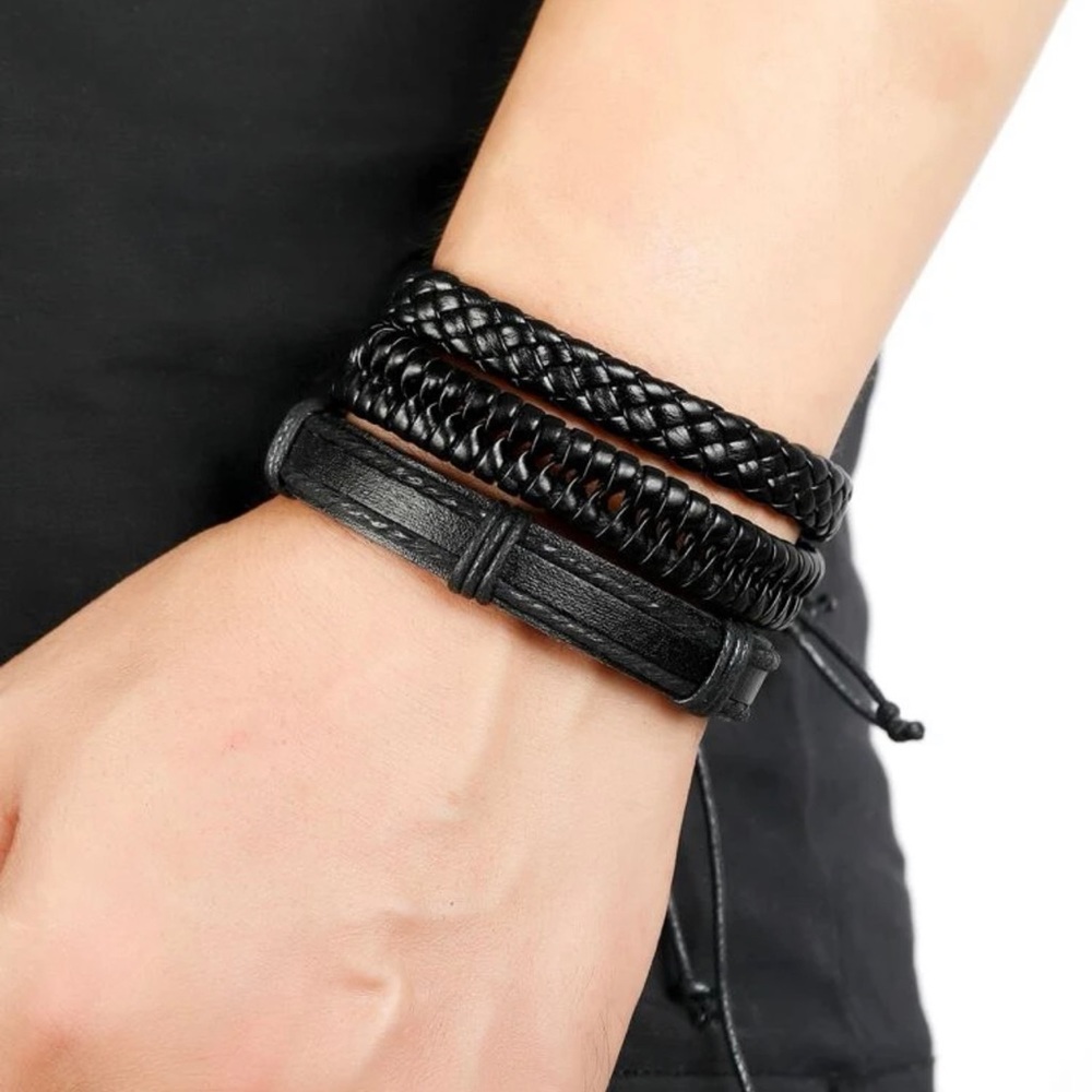 6pcs Men Minimalist Bracelet - Picture 2 of 6